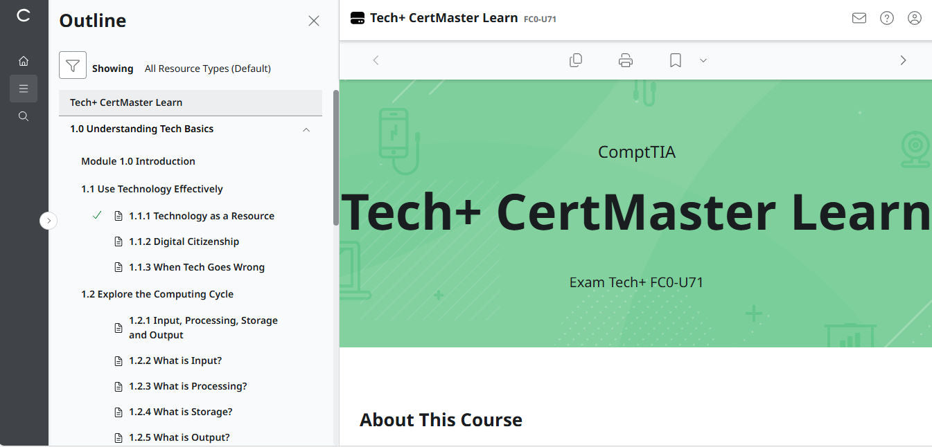 TestOut Security Pro สำหรับ Security+ (SY0-701) - ใบอนุญาตรายบุคคล (เข้าใช้งาน 3 เดือน)