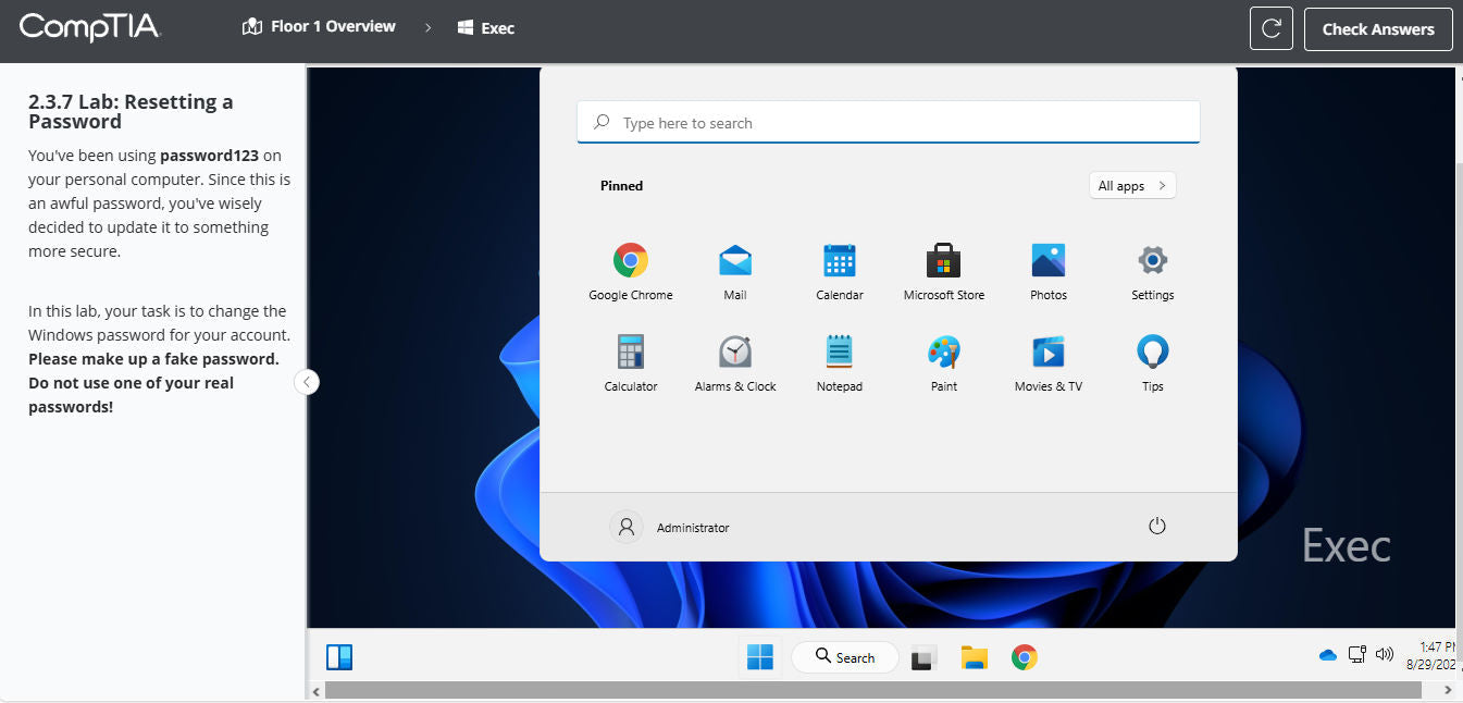 TestOut Security Pro สำหรับ Security+ (SY0-701) - ใบอนุญาตรายบุคคล (เข้าใช้งาน 3 เดือน)