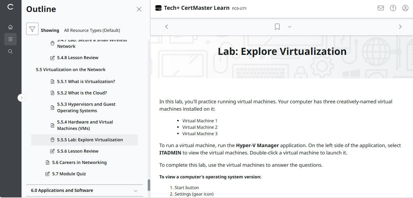 TestOut Security Pro สำหรับ Security+ (SY0-701) - ใบอนุญาตรายบุคคล (เข้าใช้งาน 3 เดือน)