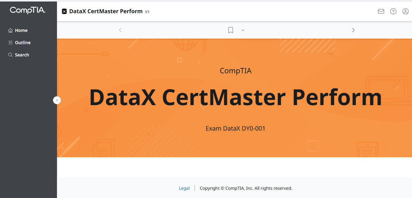 CompTIA DataX CertMaster Perform (V1) - สิทธิ์เข้าใช้งาน 2 เดือน! (🛒ข้อเสนอพิเศษ)