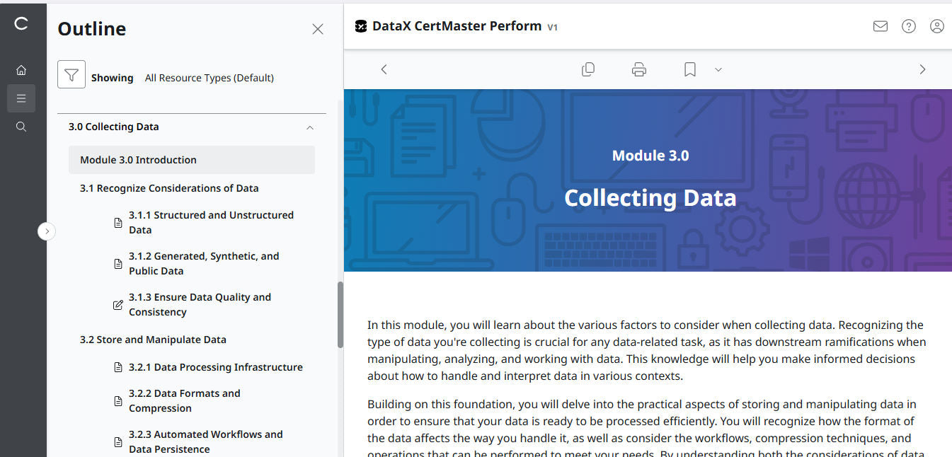 CompTIA DataX CertMaster Perform (V1) - สิทธิ์เข้าใช้งาน 2 เดือน! (🛒ข้อเสนอพิเศษ)
