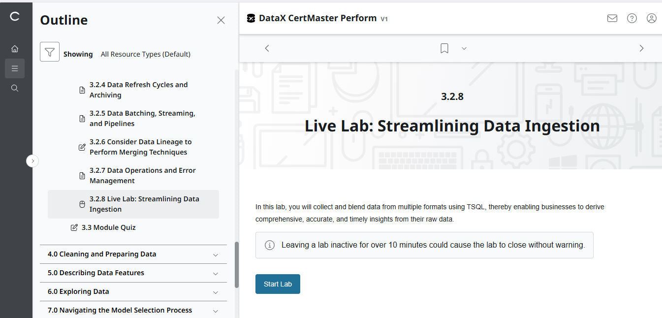 CompTIA DataX CertMaster Perform (V1) - สิทธิ์เข้าใช้งาน 2 เดือน! (🛒ข้อเสนอพิเศษ)