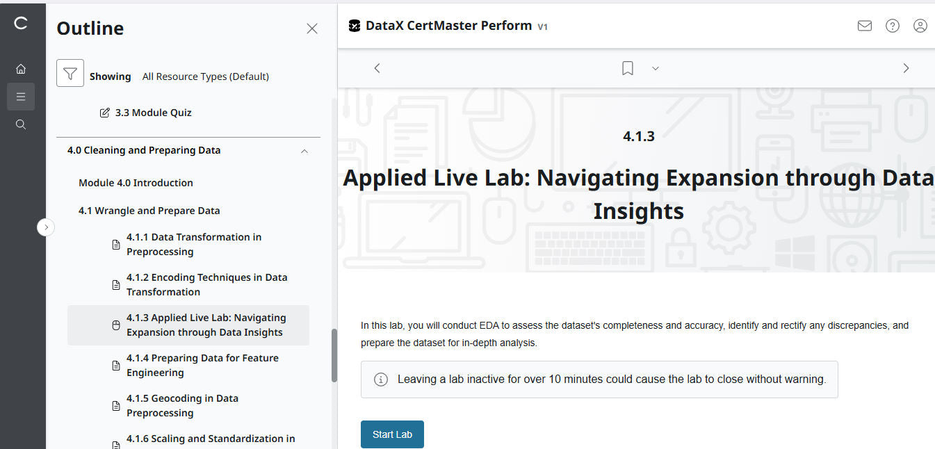 CompTIA DataX CertMaster Perform (V1) - สิทธิ์เข้าใช้งาน 2 เดือน! (🛒ข้อเสนอพิเศษ)