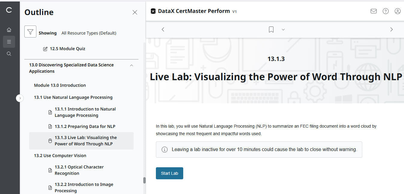 CompTIA DataX CertMaster Perform (V1) - สิทธิ์เข้าใช้งาน 2 เดือน! (🛒ข้อเสนอพิเศษ)