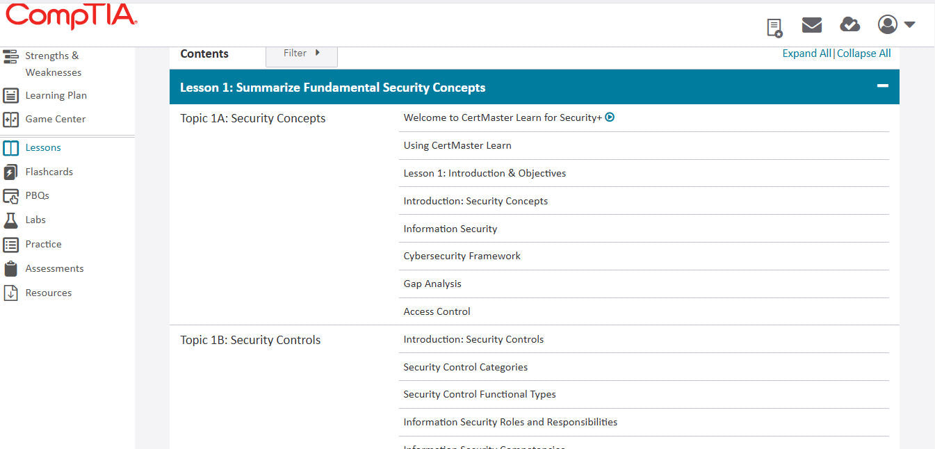 Hot Deal ! CompTIA Security+ CertMaster Learn + Labs (SY0-701) (3 Months)