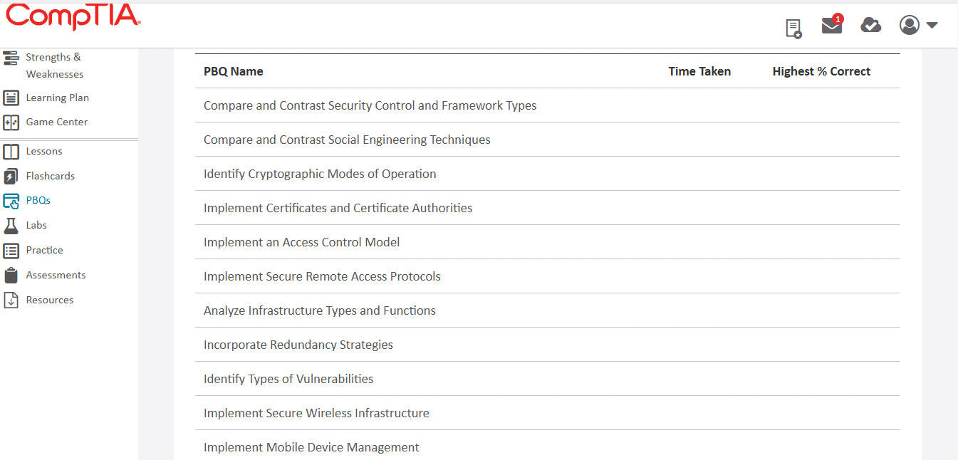 Hot Deal ! CompTIA Security+ CertMaster Learn + Labs (SY0-701) (3 Months)