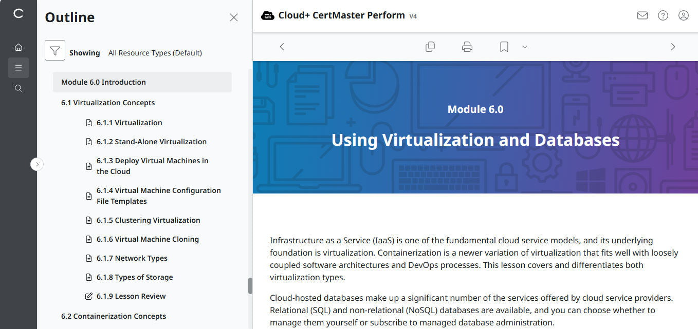 🛒ข้อเสนอพิเศษ - CompTIA Cloud+ CertMaster Perform (CV0-004) – สิทธิ์เข้าใช้งาน 3 เดือน